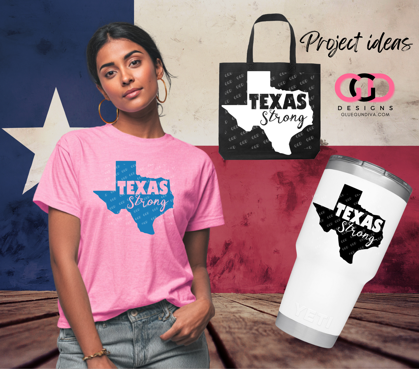 Texas Strong - PNGs & SVGs