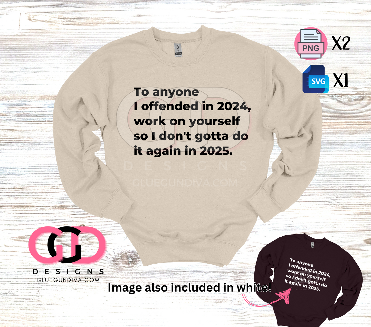 To anyone I offended in 2024 - PNGs & SVGs