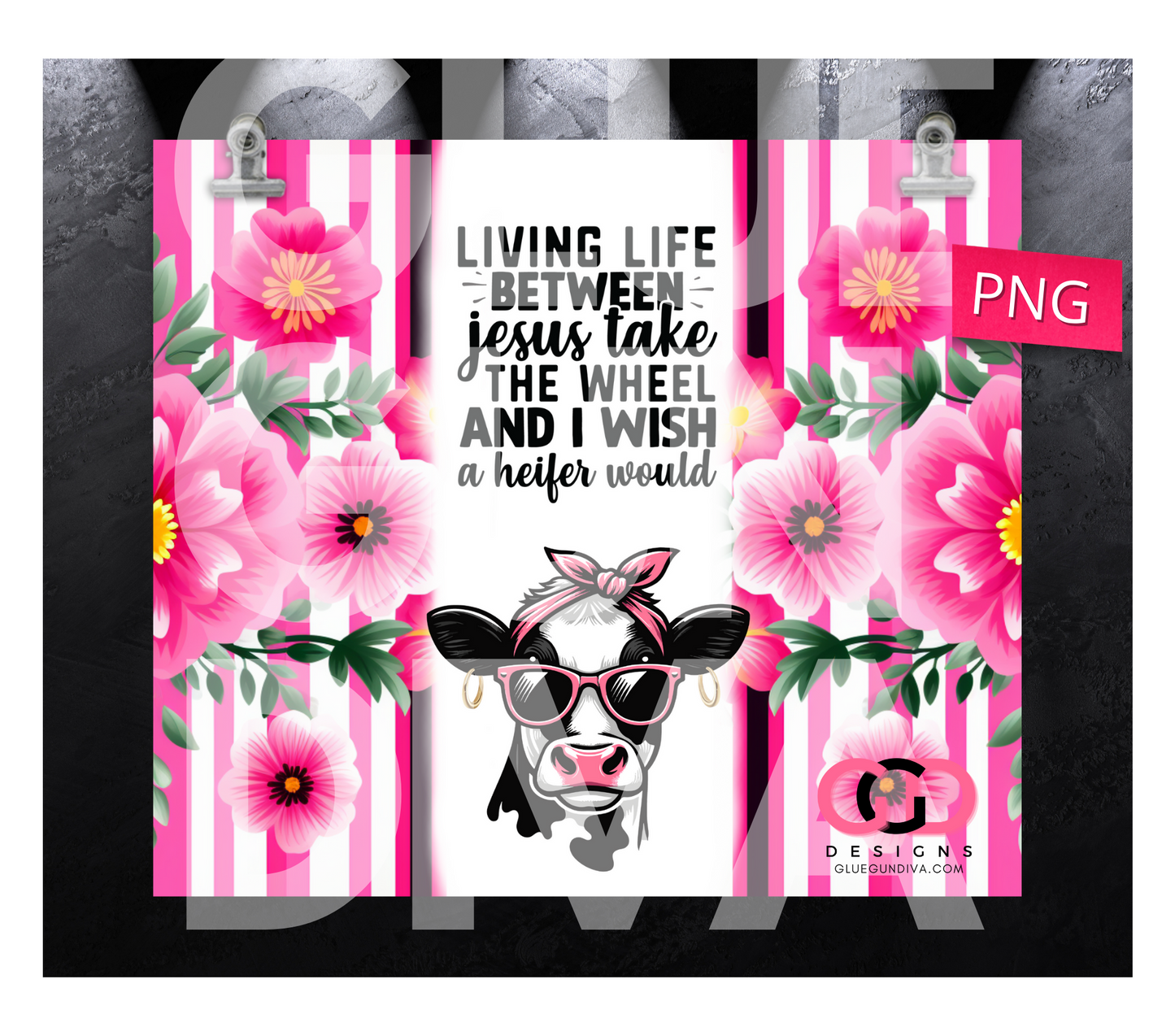 Living Life Between- Digital tumbler wrap for 20 oz skinny straight tumbler