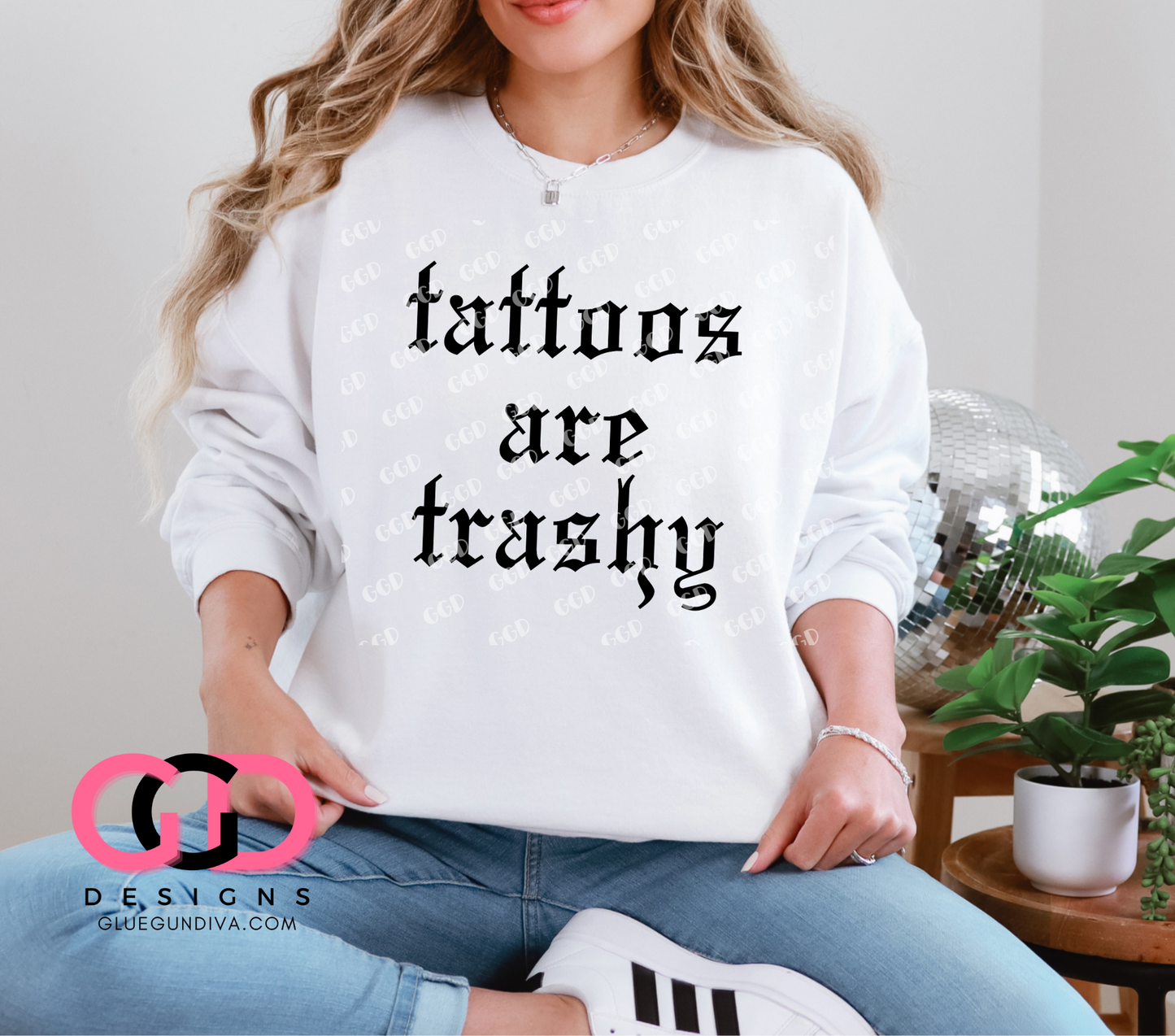 Tattoos are Trashy- PNGs & SVGs