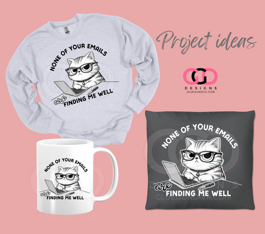 None of your emails - PNGs & SVGs