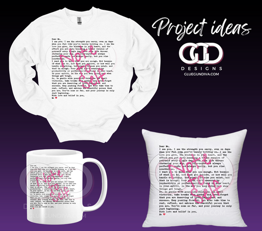 Note to Self - PNGs & SVGs