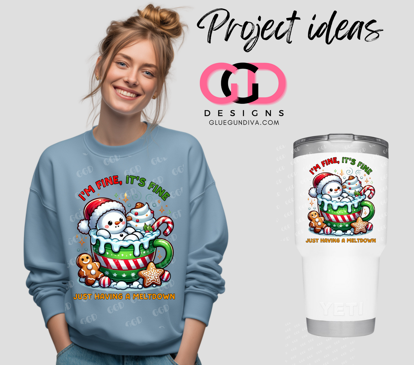 Just Having a Meltdown - PNGs & SVGs