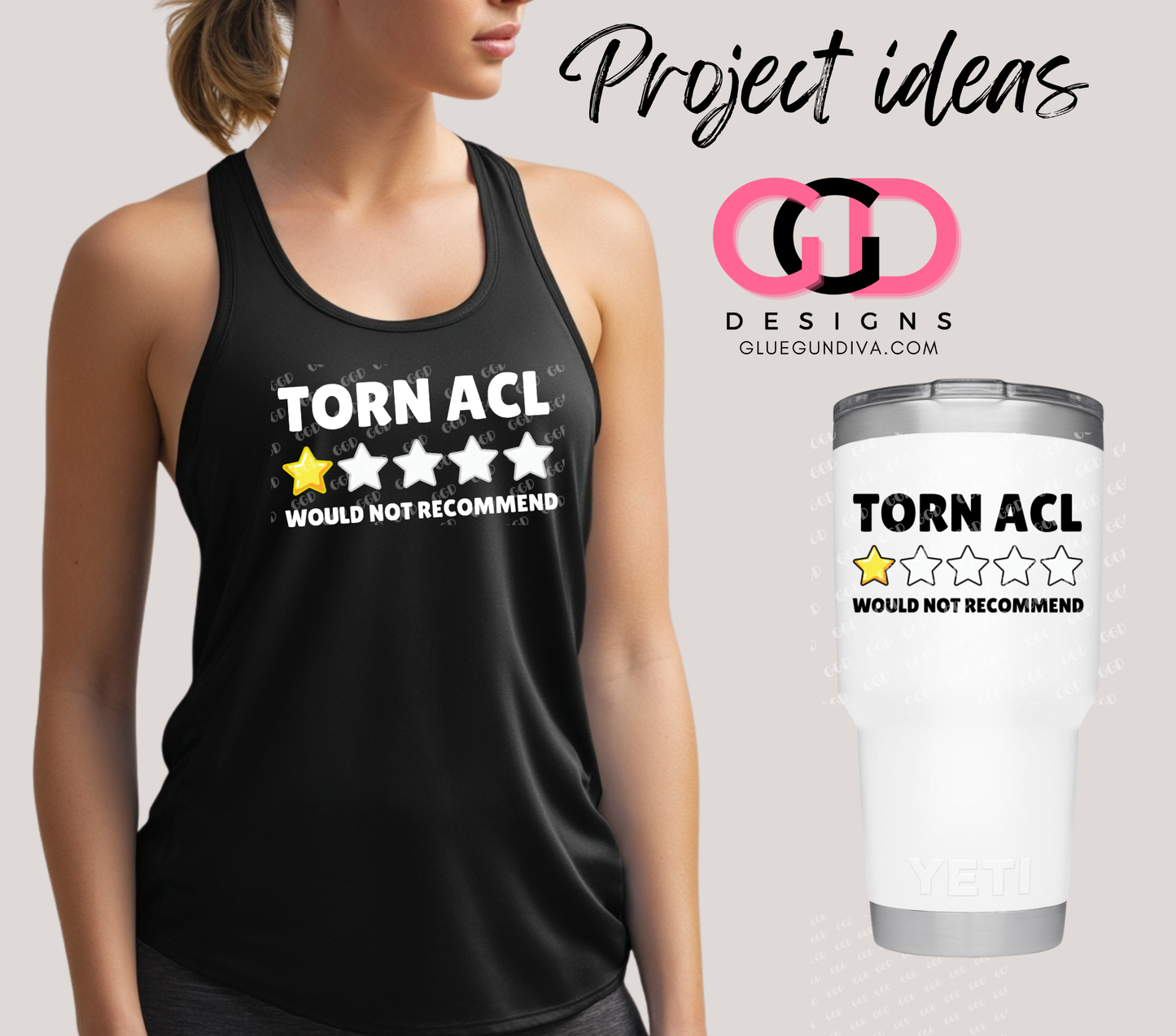 Torn ACL - PNGs & SVGs