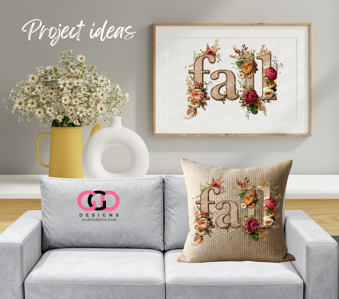 Stitched Fall Word - PNGs & SVGs