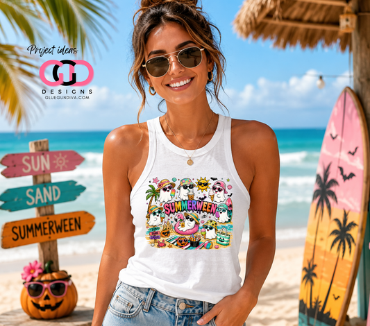Summerween Ghosts Beach - PNGs & SVGs