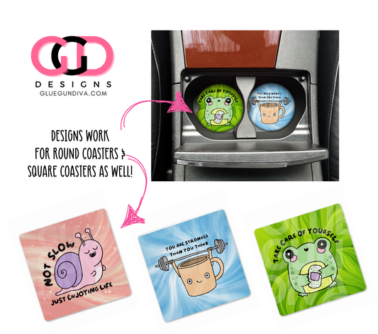 Inspirational Critters - Designs for Coasters