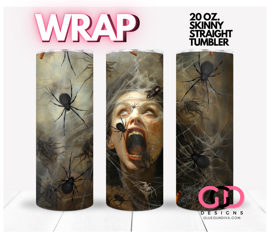Halloween 2023 Scary - Gory bundle - 10 Digital Wrap Images for 20 0z skinny straight tumblers