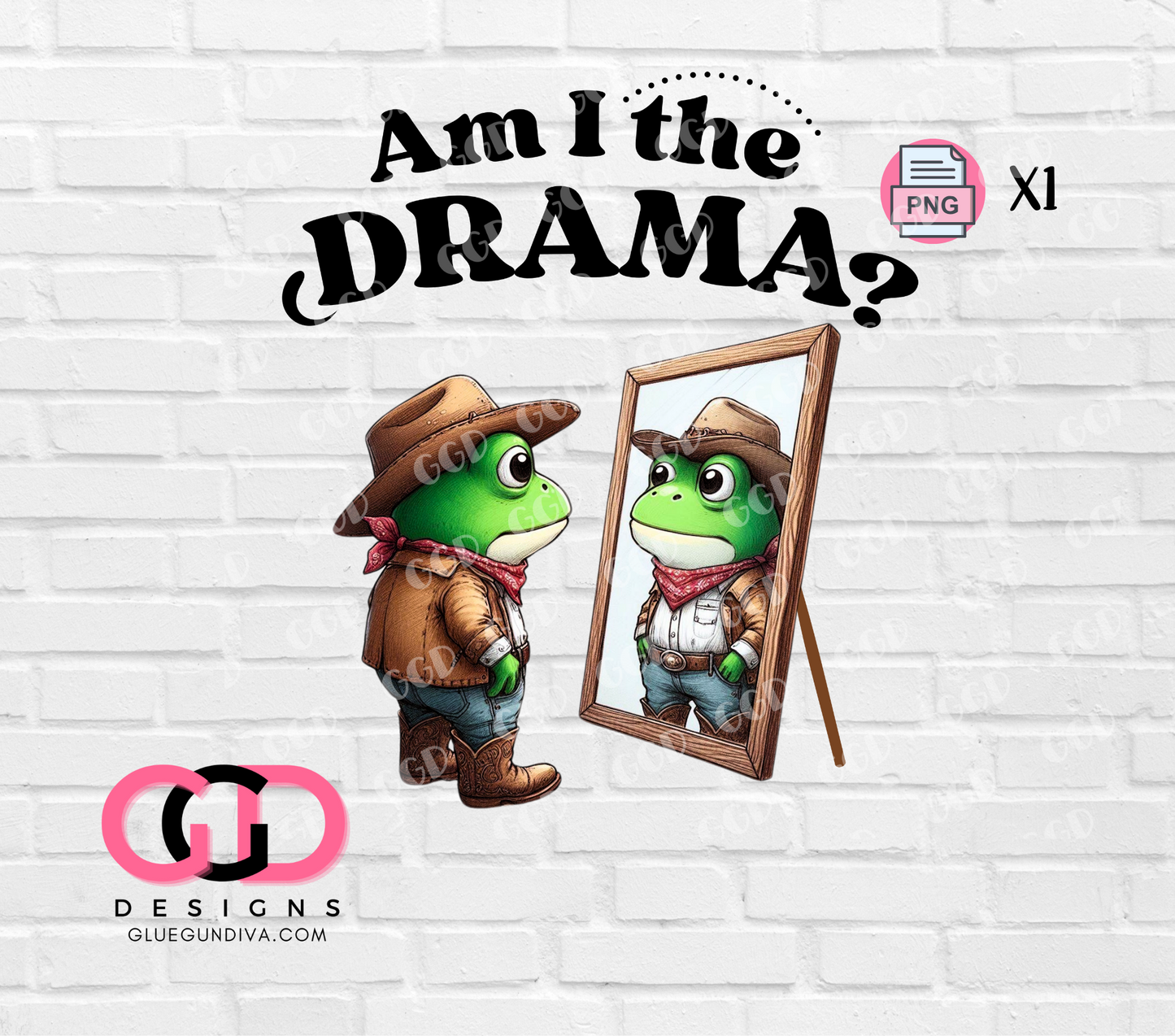 Am I the Drama- PNGs & SVGs