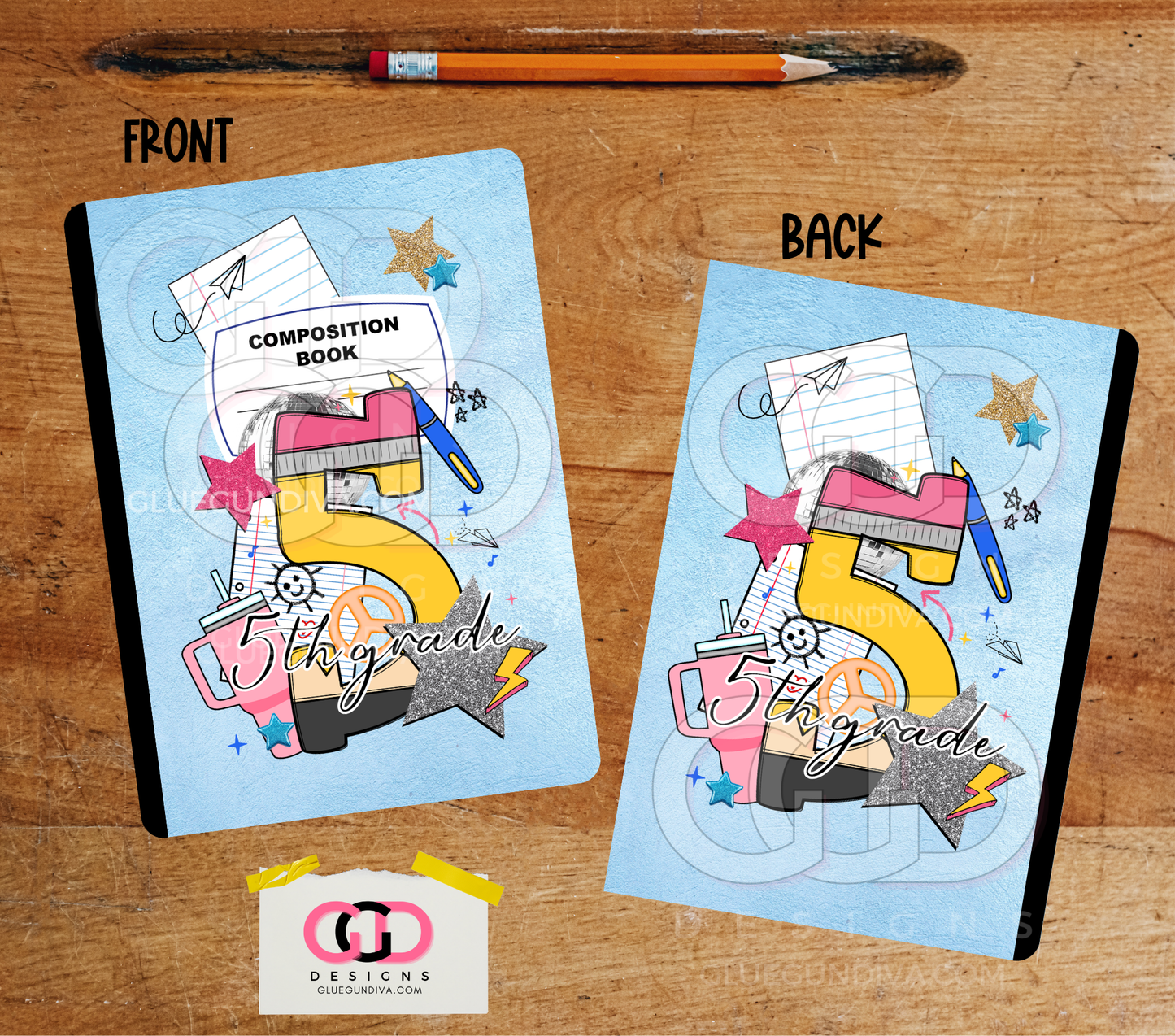 Fifth Grade - Design for Composition Book