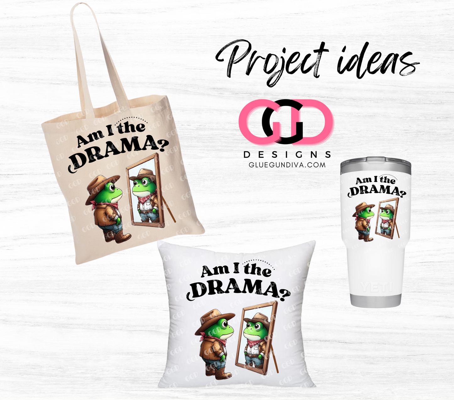 Am I the Drama- PNGs & SVGs