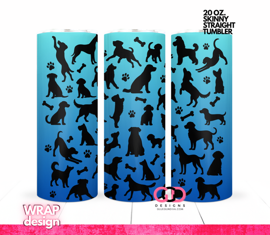 Dog Silhouettes Bundle - 5 images