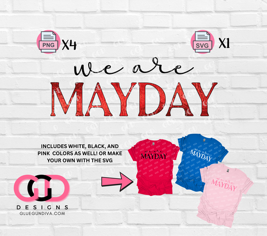 We are Mayday - PNGs & SVGs