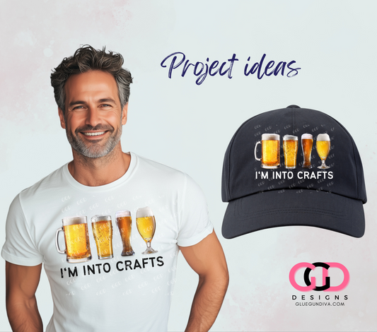 I'm Into Crafts - PNGs & SVGs