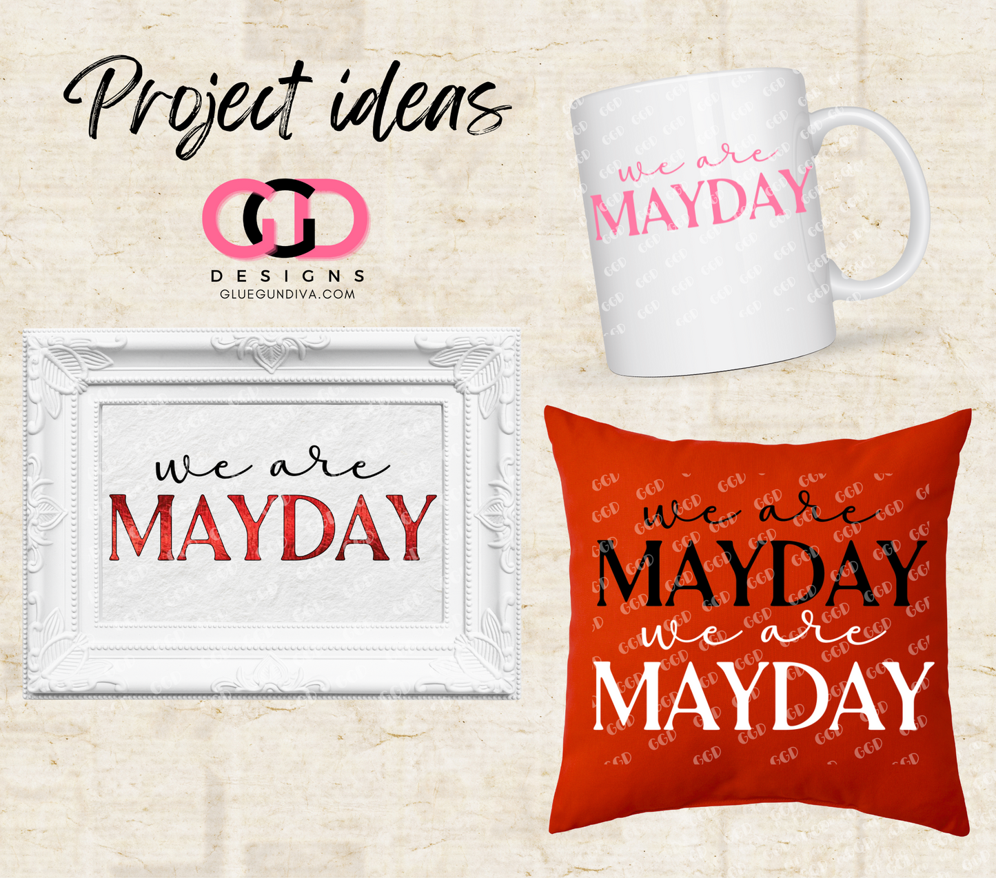 We are Mayday - PNGs & SVGs