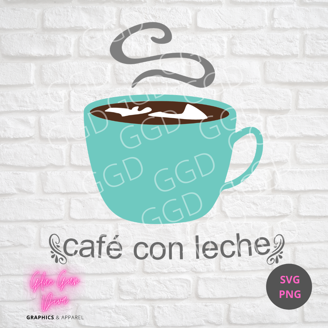 Cafe fon Leche - PNGs & SVGs