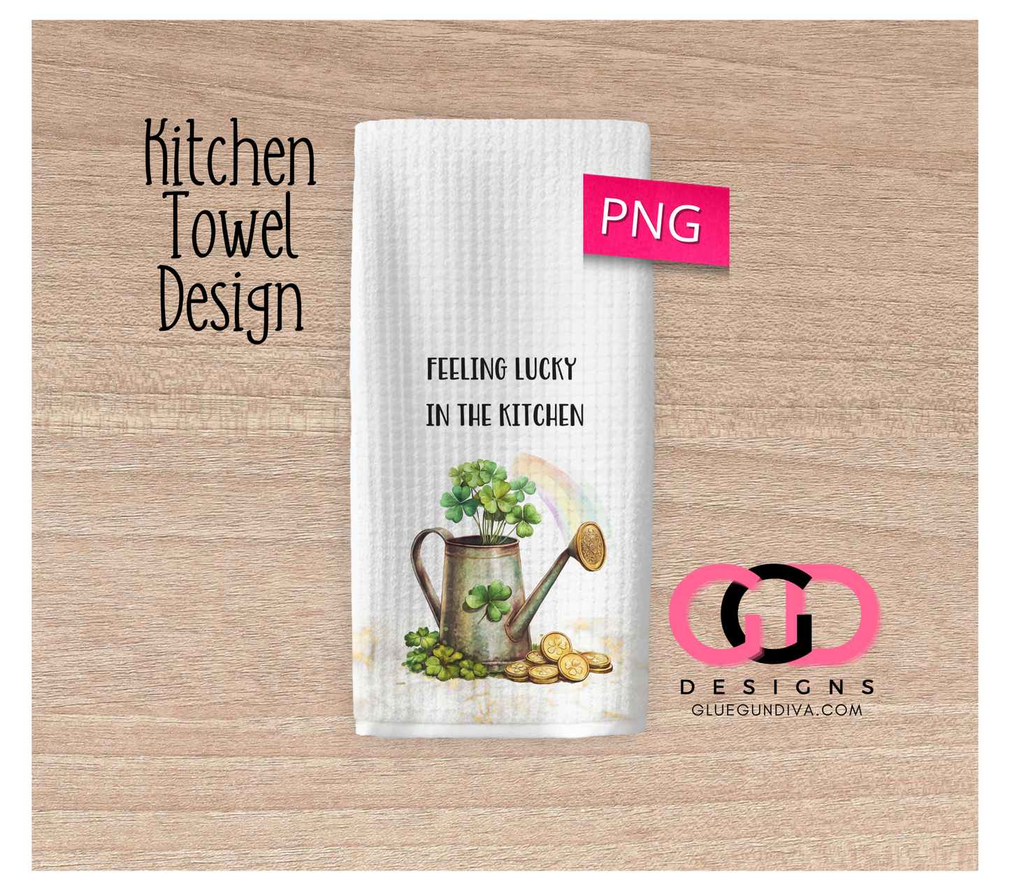 Lucky Kitchen 3 designs - Design for Kitchen Towel