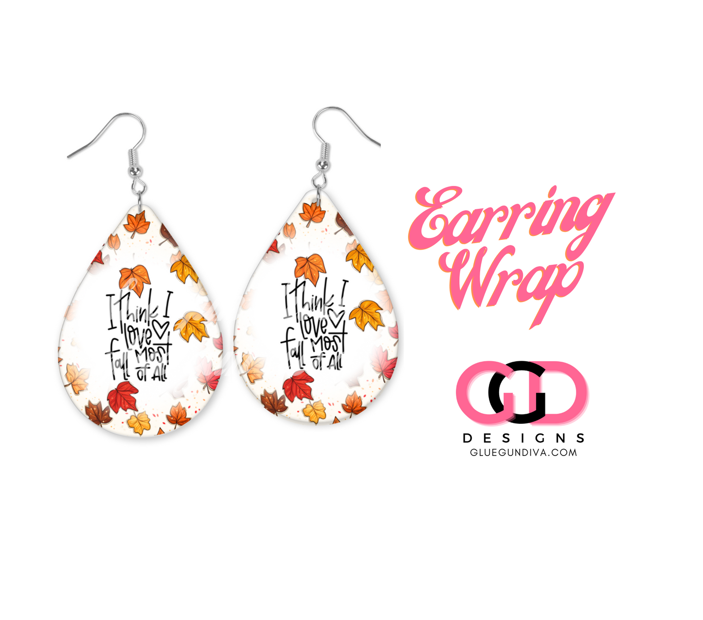 I think I love fall most of all - Earring Design