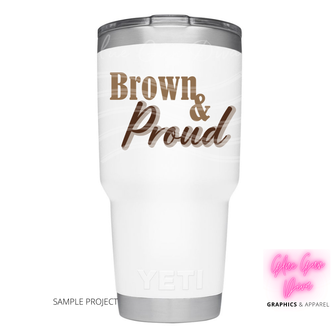 Brown and Proud - PNGs & SVGs