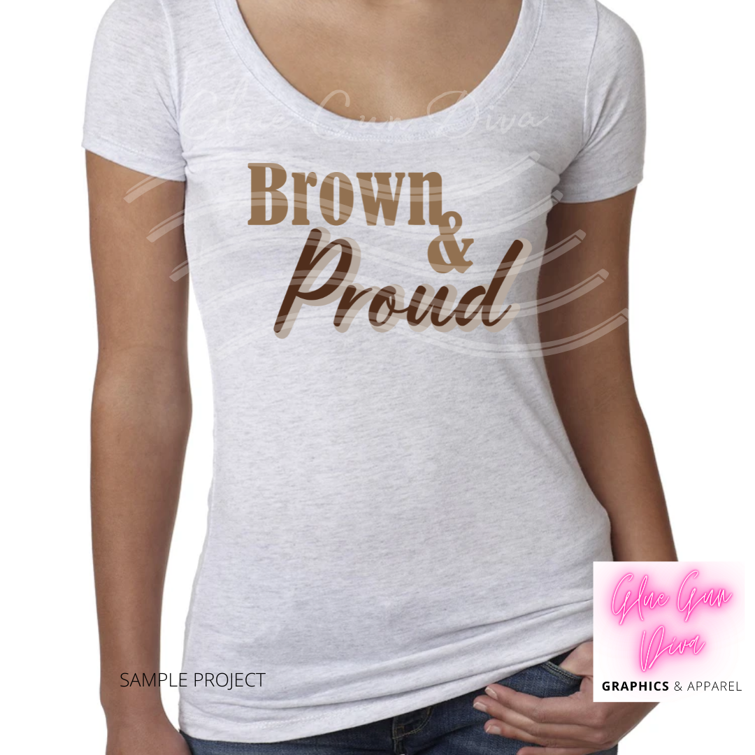 Brown and Proud - PNGs & SVGs