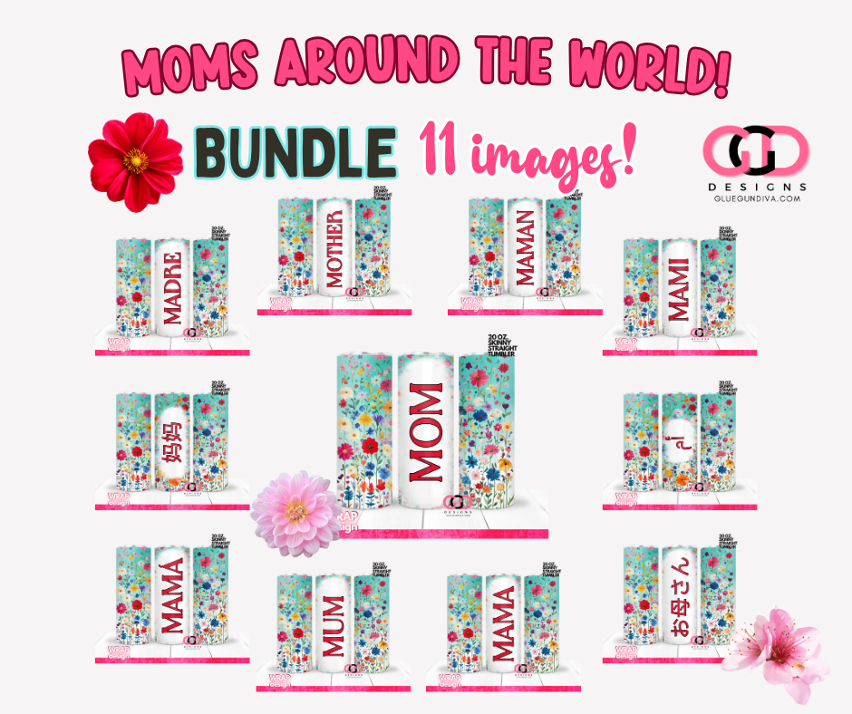 Moms Around The World - 11 images Bundle