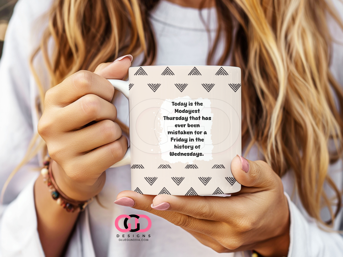 Today is the Mondayest - Digital mug wrap for 11 and 15 oz