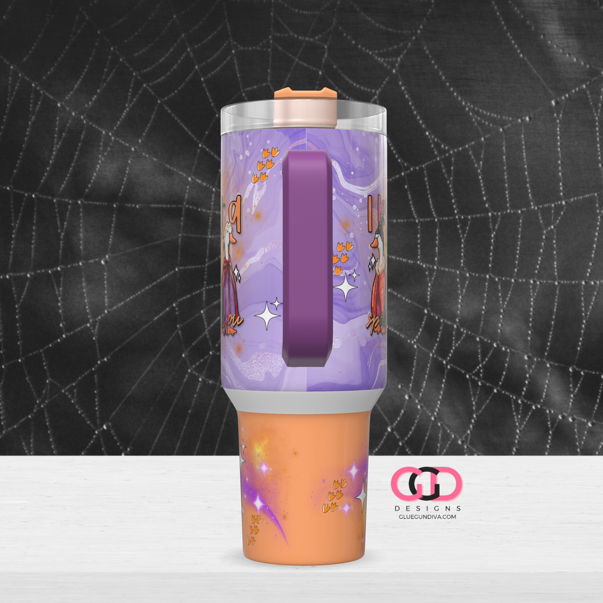 I Put a Spell On You - Digital tumbler wrap for 40 oz tumbler
