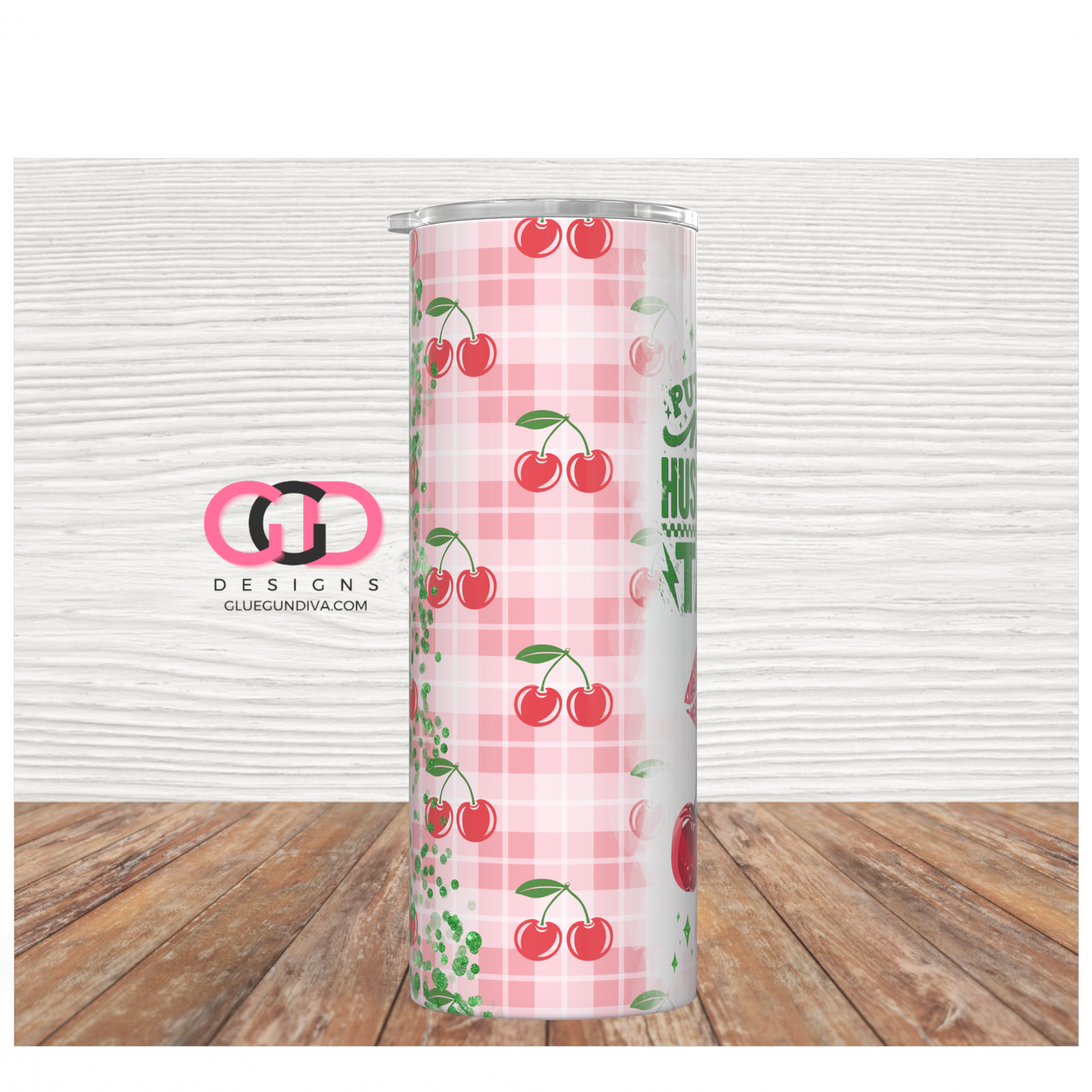 My Husband's Tab -Digital tumbler wrap for 20 oz skinny straight tumbler