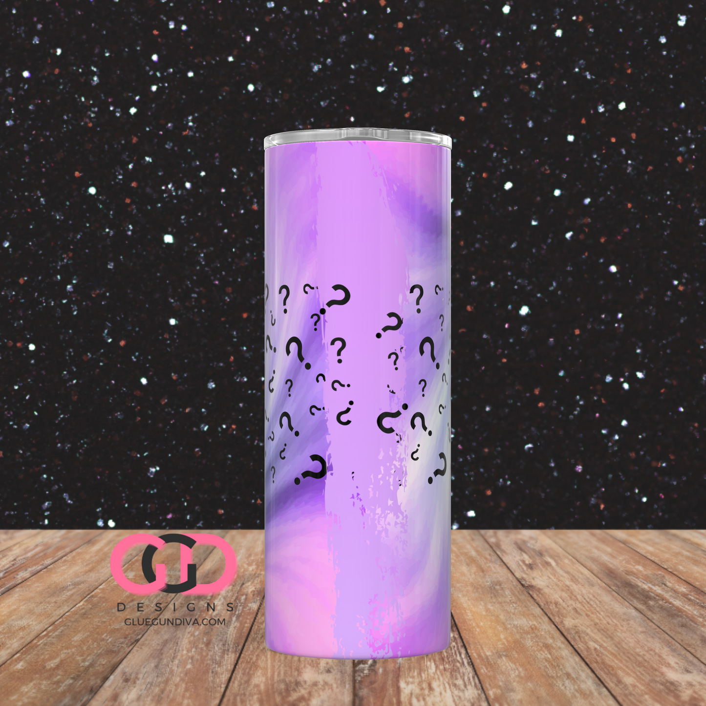 Did your Brain Even -Digital tumbler wrap for 20 oz skinny straight tumbler