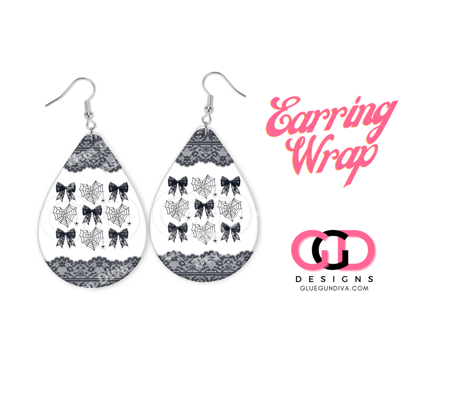 Spider Web Lace - Earring Design