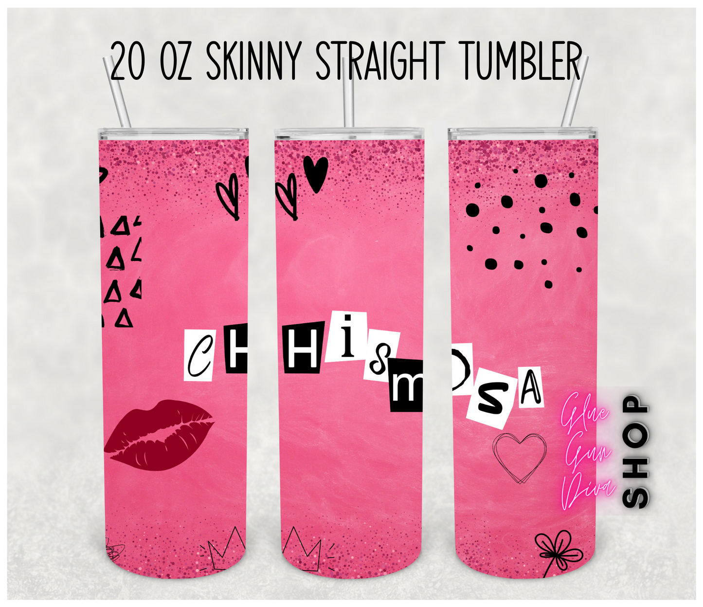 CHISMOSA Mean Girls Burn Book Inspired Gossip Queen Spanish, Insulated Tumbler
