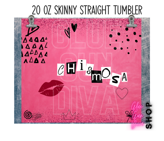 CHISMOSA Mean Girls Burn Book Inspired Gossip Queen Spanish, Insulated Tumbler