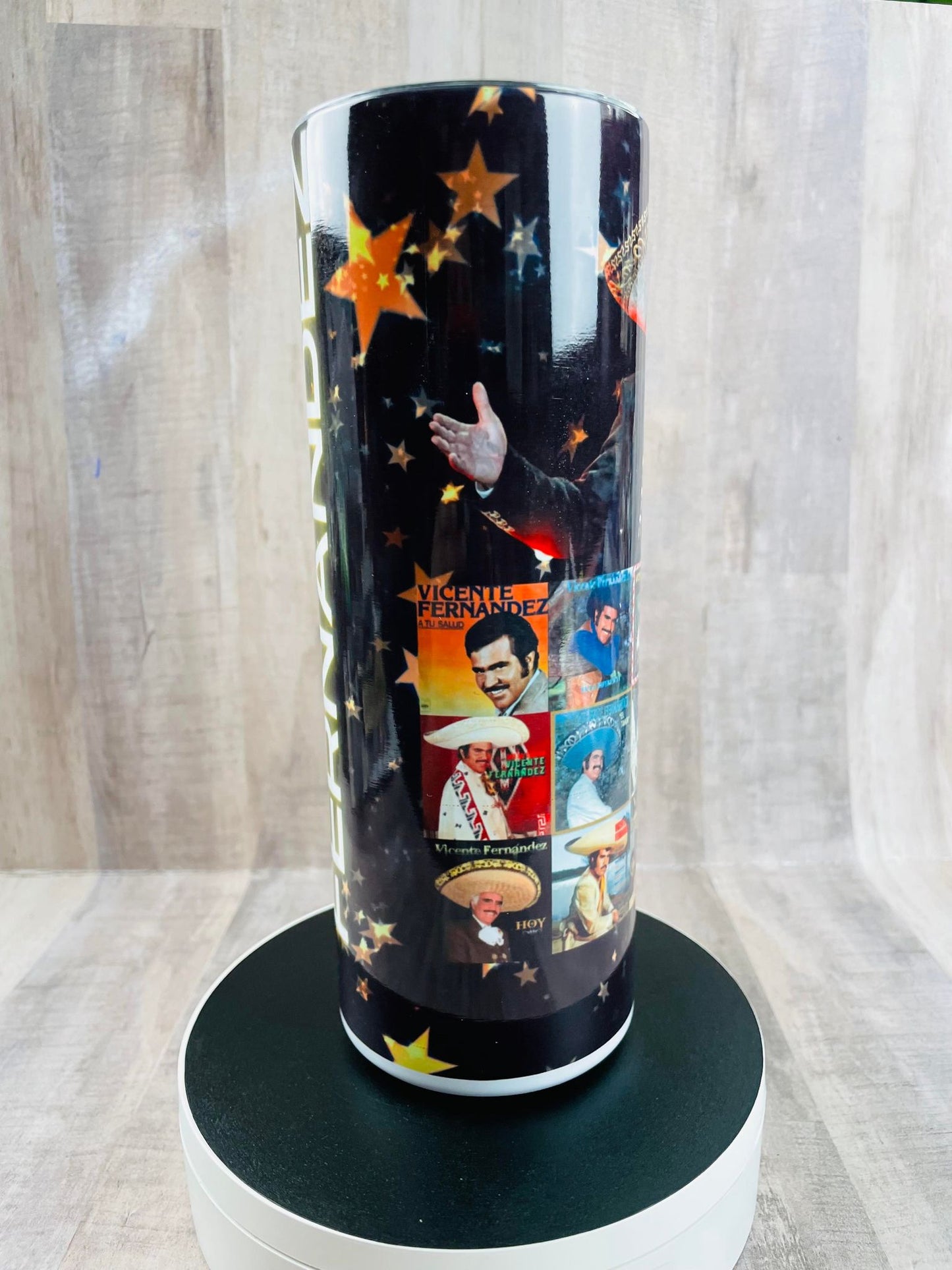 Vicente Fernandez Albums Insulated Tumbler