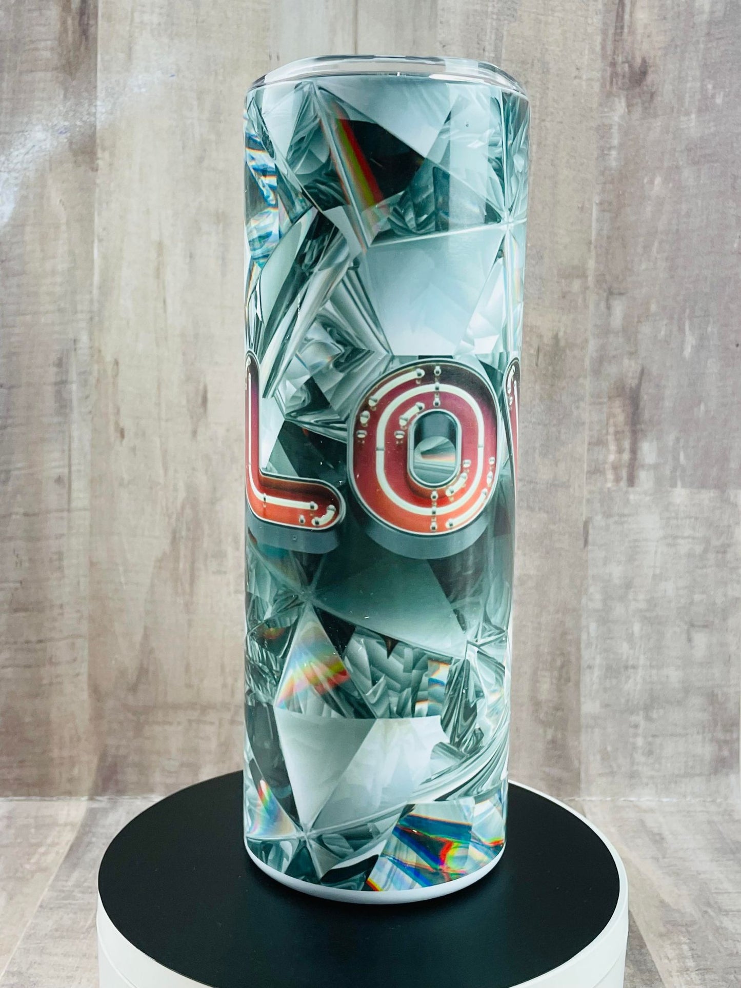 GLASS look and Love, handmade Insulated Tumbler