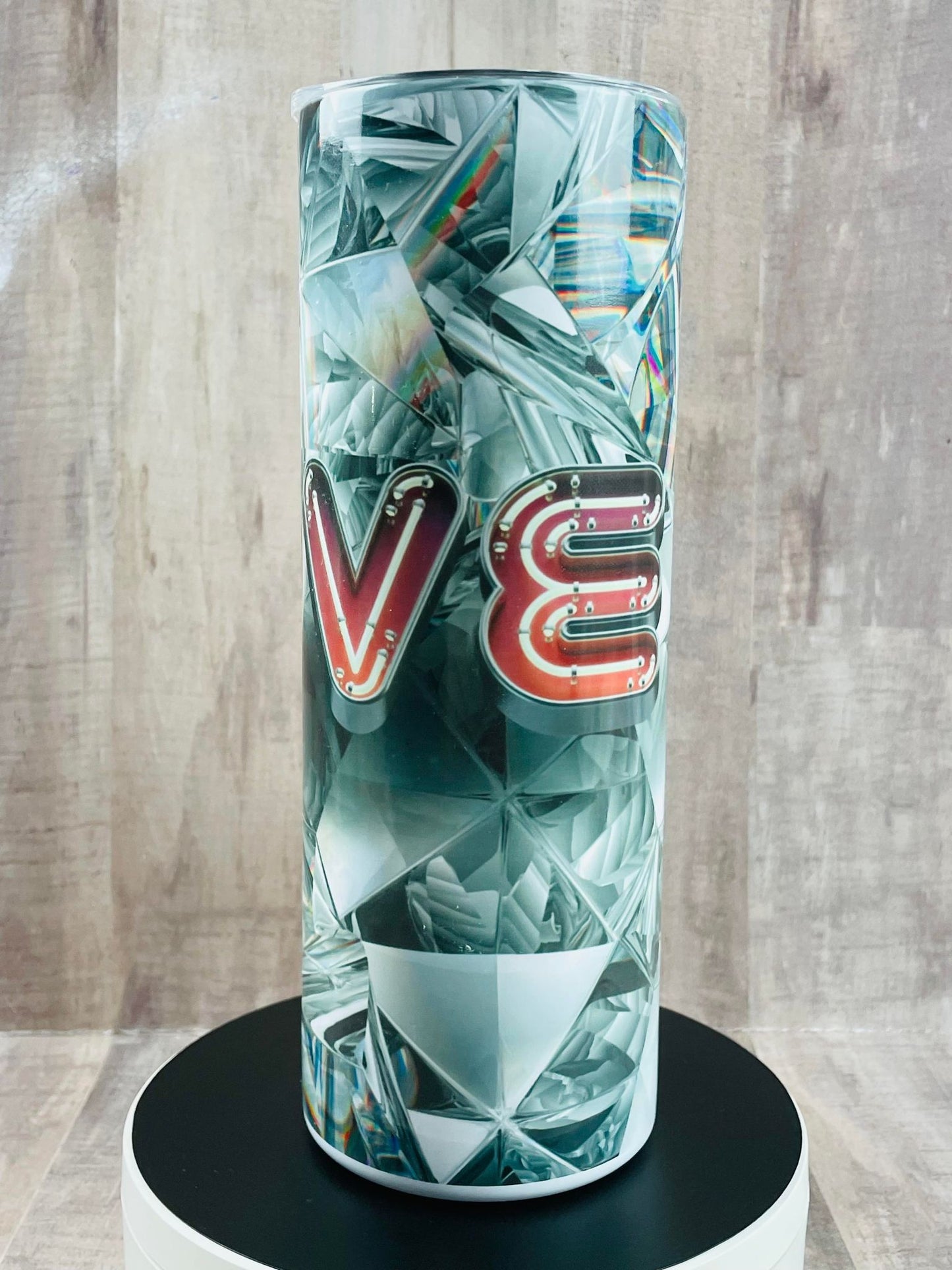 GLASS look and Love, handmade Insulated Tumbler
