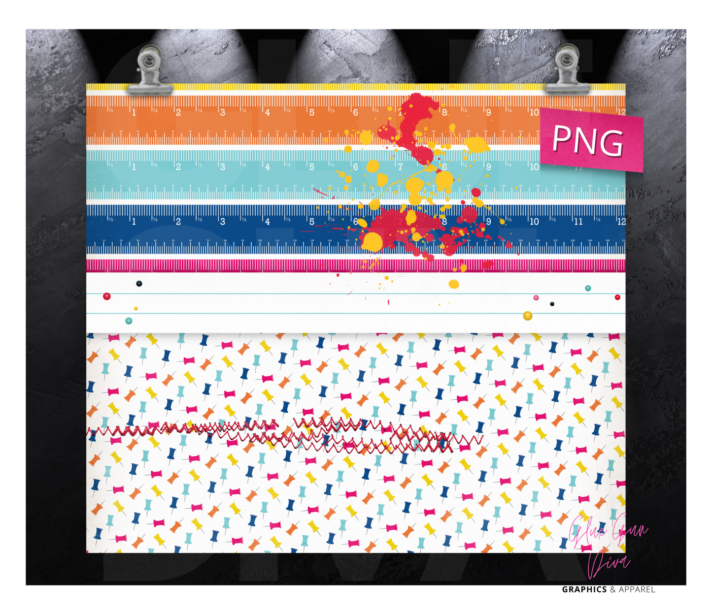 Back to the office / school - Digital tumbler wrap for 20 oz skinny straight tumbler