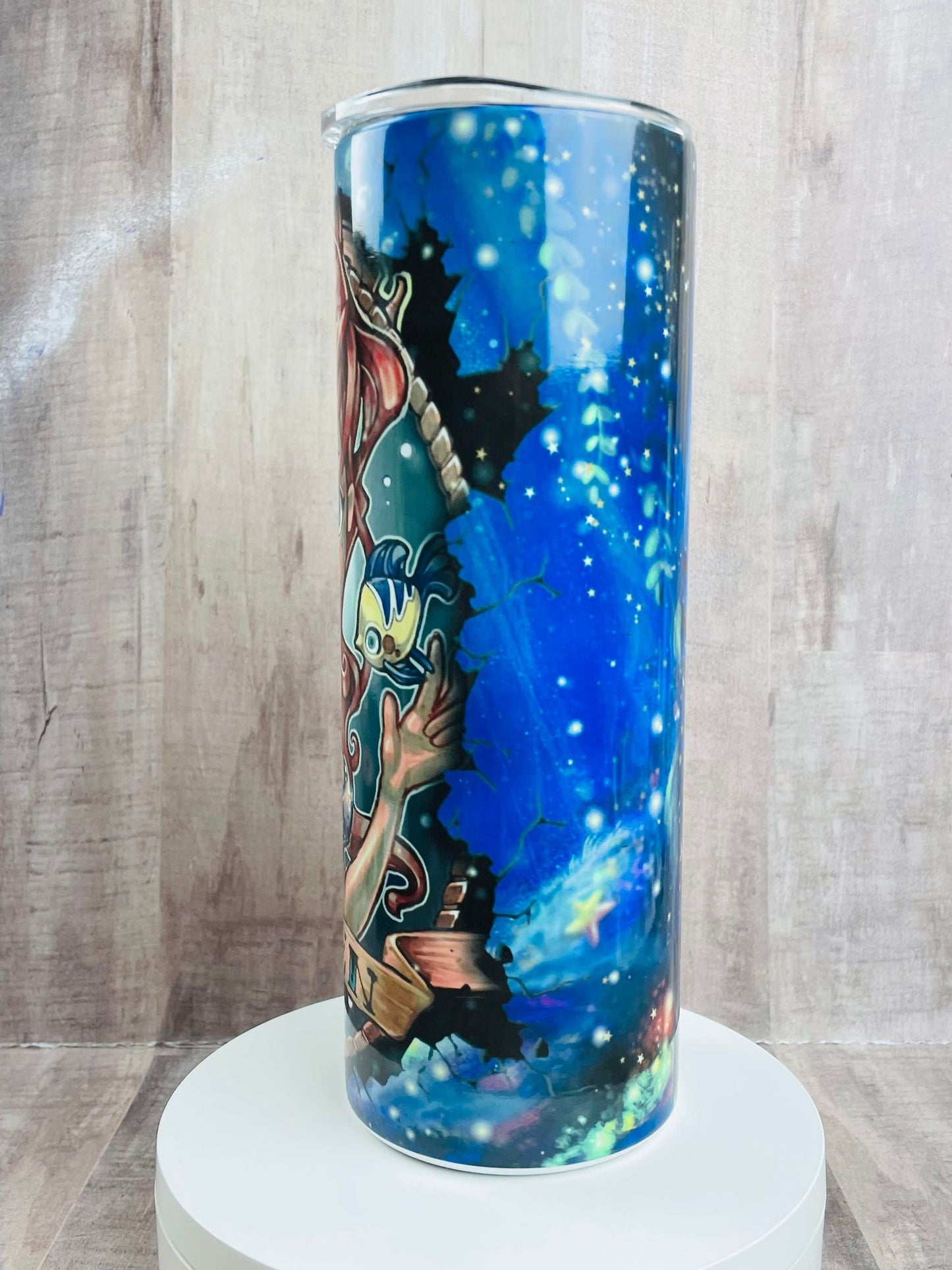 SIREN MERMAID PRINCESS with tattoos Insulated Tumbler
