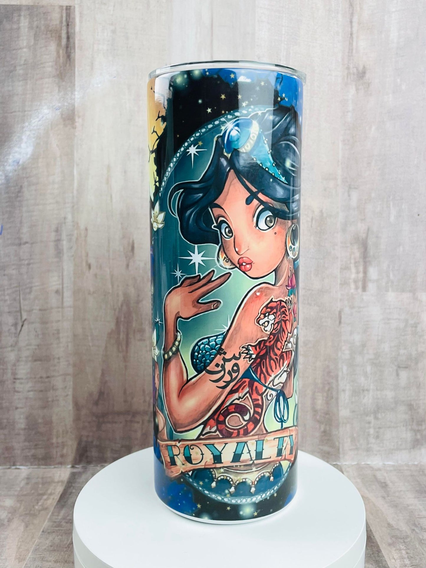 ROYALTY PRINCESS with tattoos Insulated Tumbler