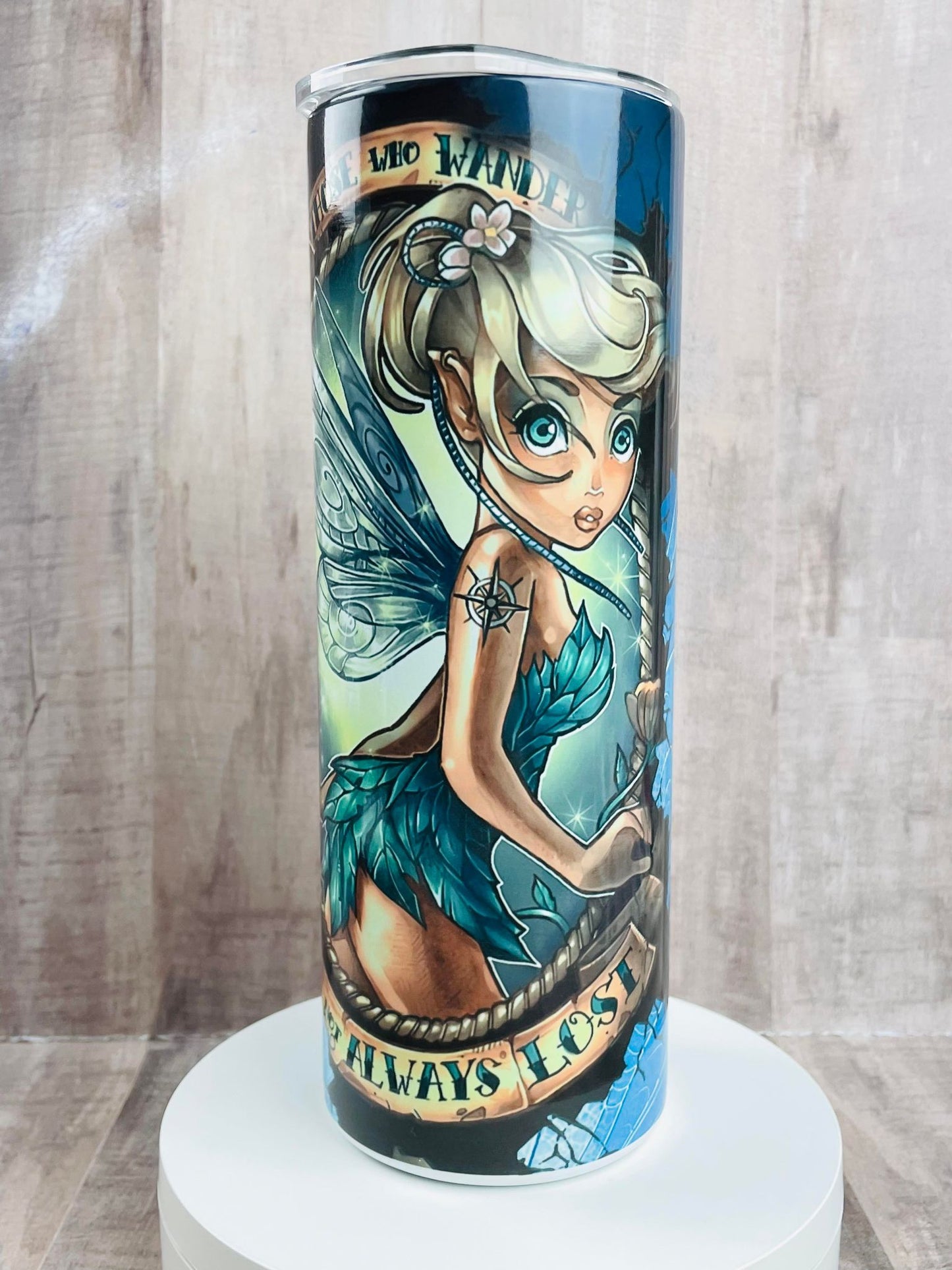 FAIRY with tattoos Insulated Tumbler