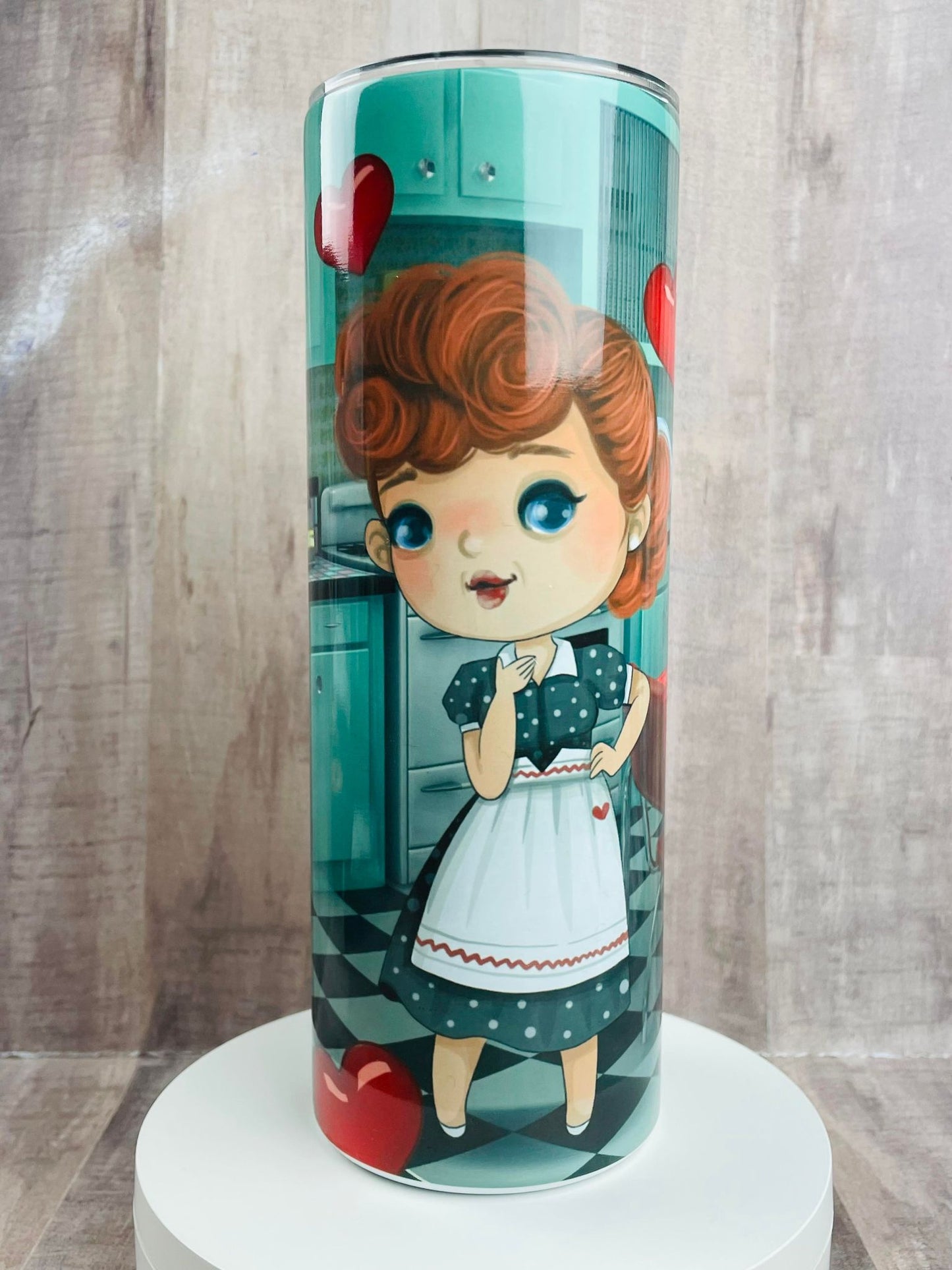 1950's Lucy Inspiration Tumbler, Insulated Tumbler