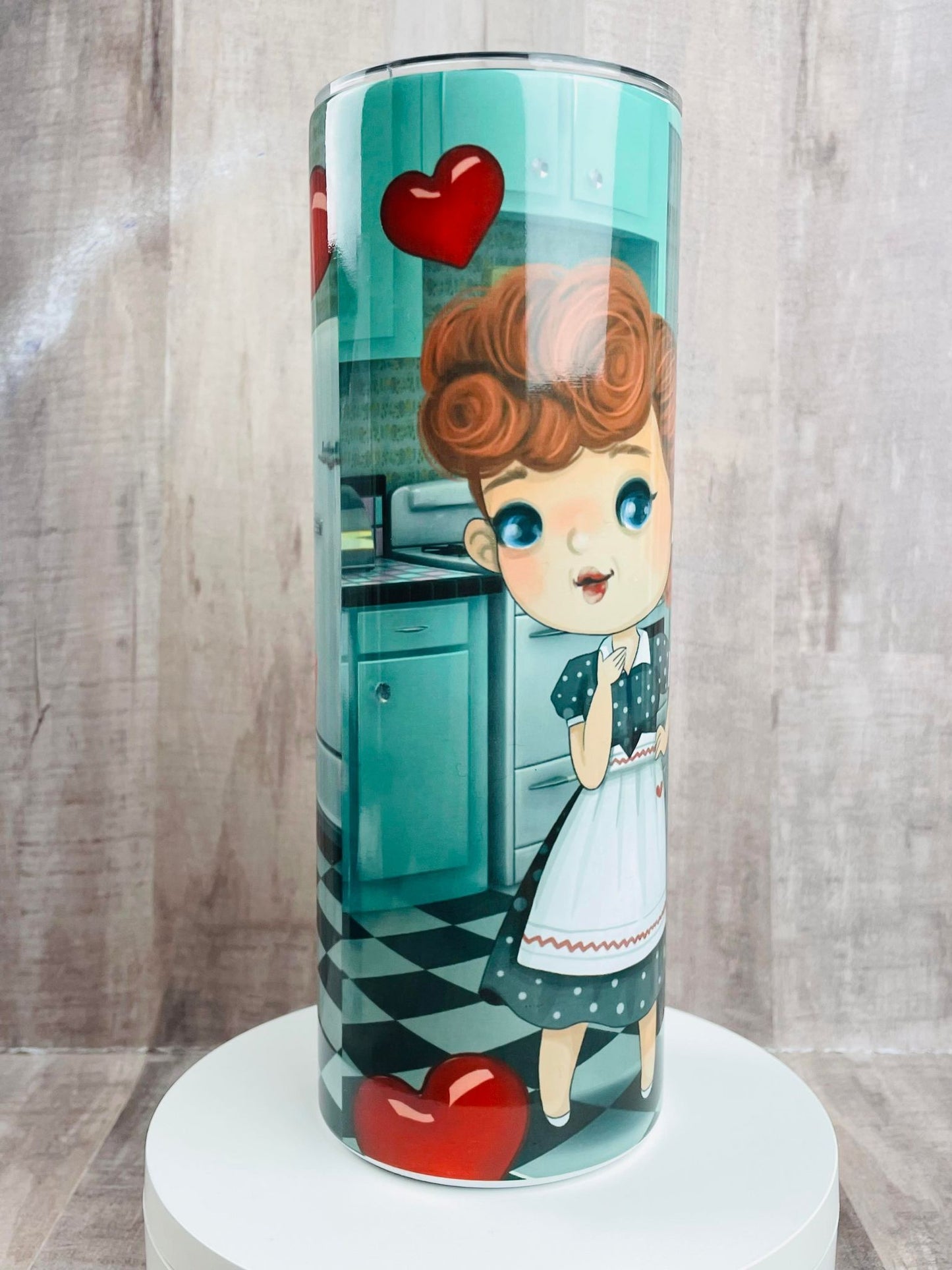 1950's Lucy Inspiration Tumbler, Insulated Tumbler