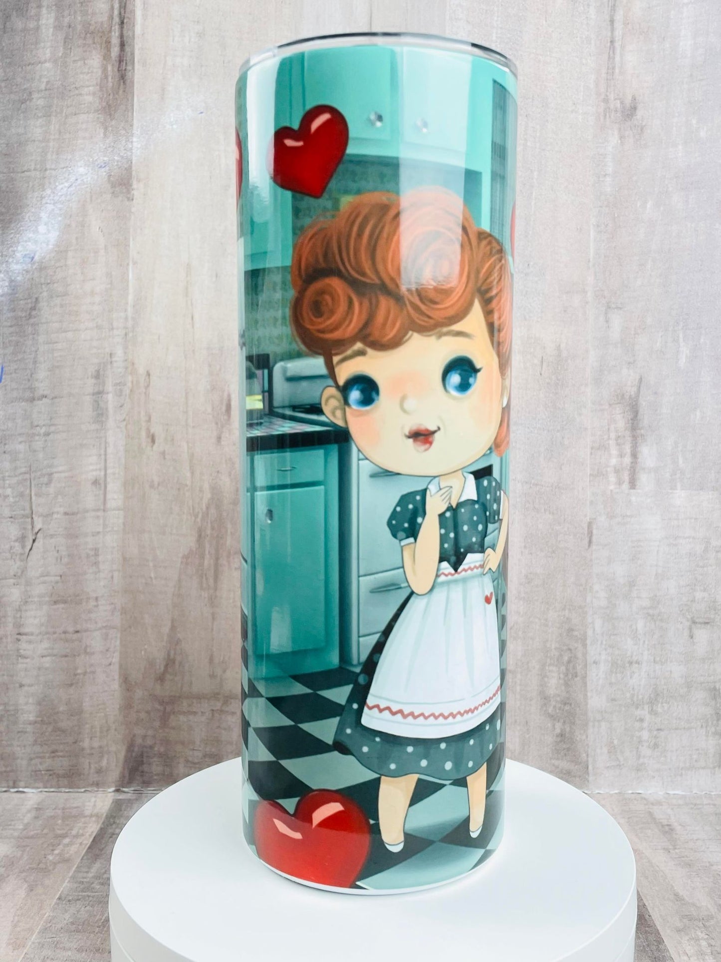 1950's Lucy Inspiration Tumbler, Insulated Tumbler