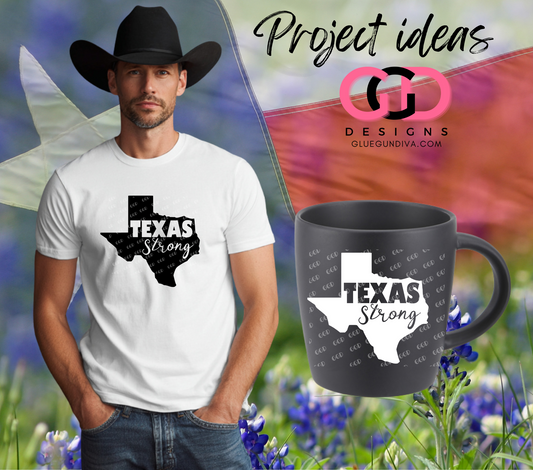 Texas Strong -  PNGs & SVGs
