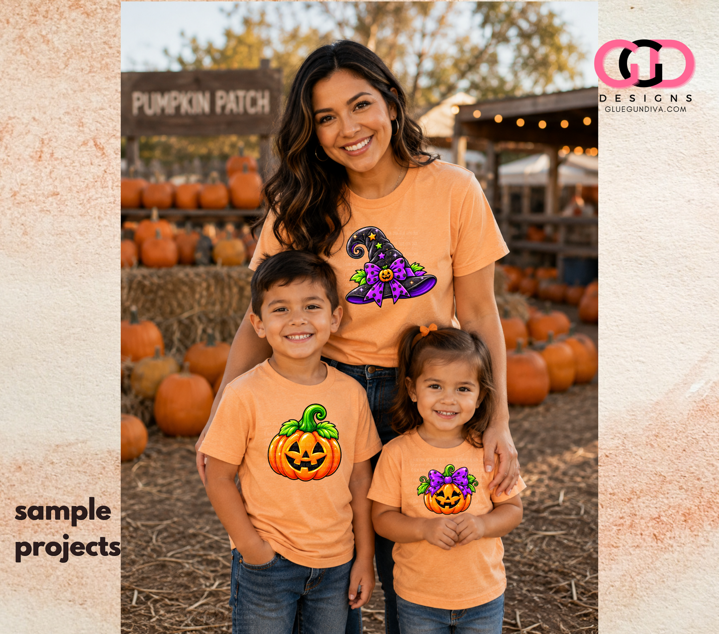 English Halloween Maternal Titles-  PNGs & SVGs