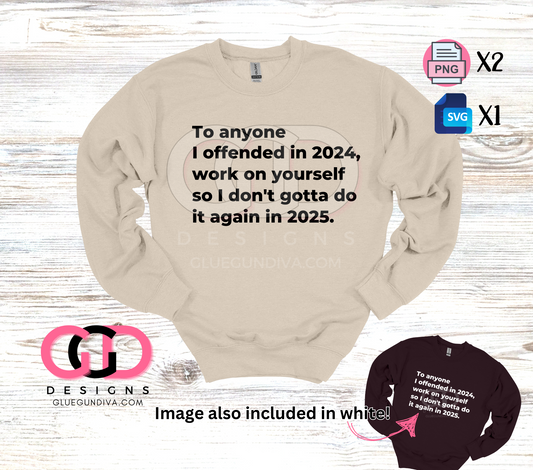 To anyone I offended in 2024 -  PNGs & SVGs