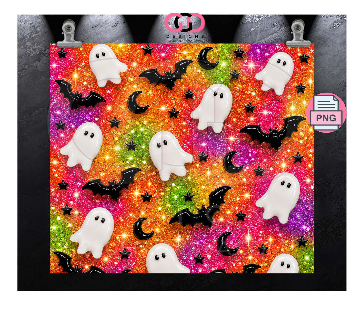 Glossy Ghosts BUNDLE - 10 images
