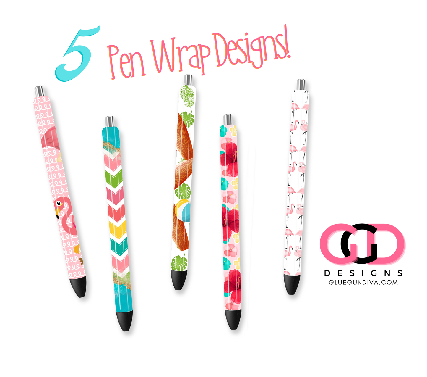 Cute Summer 2025 - Pen wrap designs