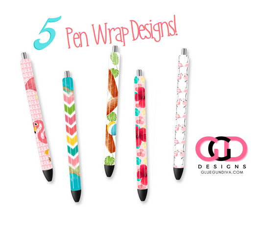 Cute Summer 2025 - Pen wrap designs