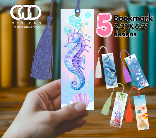 Ocean Friends -  Bookmark Design