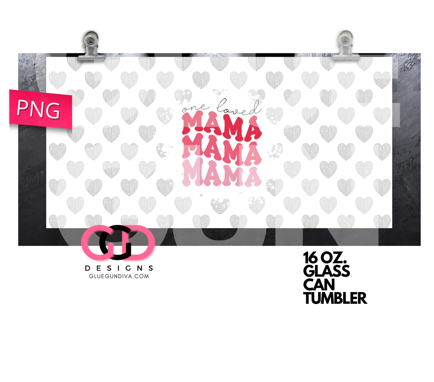 MAMA & MINI Valentine Set - 2 images BUNDLE